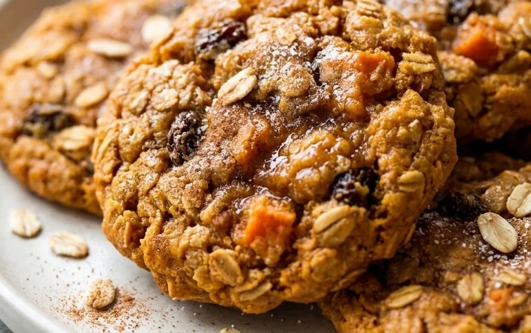 Sweet Potato Oatmeal Cookies