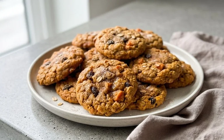 Sweet Potato Oatmeal Cookies