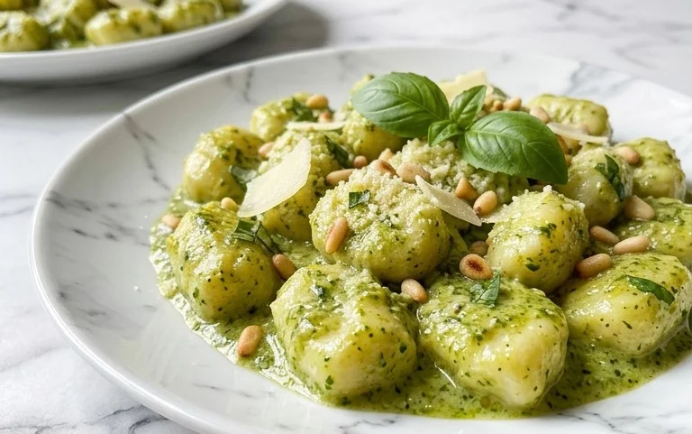 Creamy Pesto Gnocchi