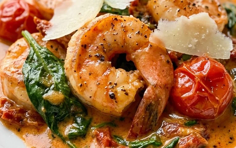 Tuscan Shrimp (One-Pan, 30-Minute Dinner)