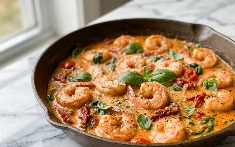 Tuscan Shrimp (One-Pan, 30-Minute Dinner)