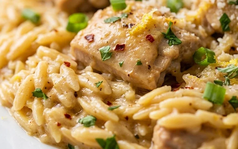 Chicken Orzo (30-Minutes, One-Pan)