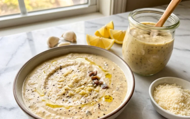 Caesar Salad Dressing (Classic, Creamy & 5 Minutes) 🥗