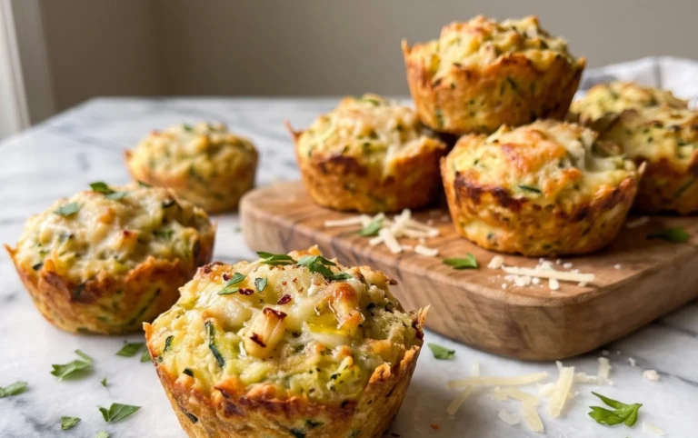 Zucchini Garlic Bites