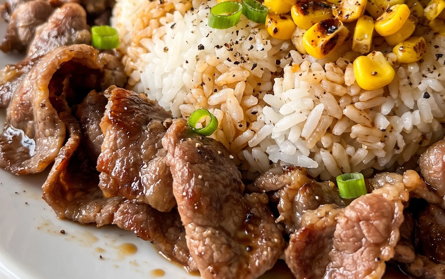 Beef Pepper Rice Bowl is a delicious meal option.