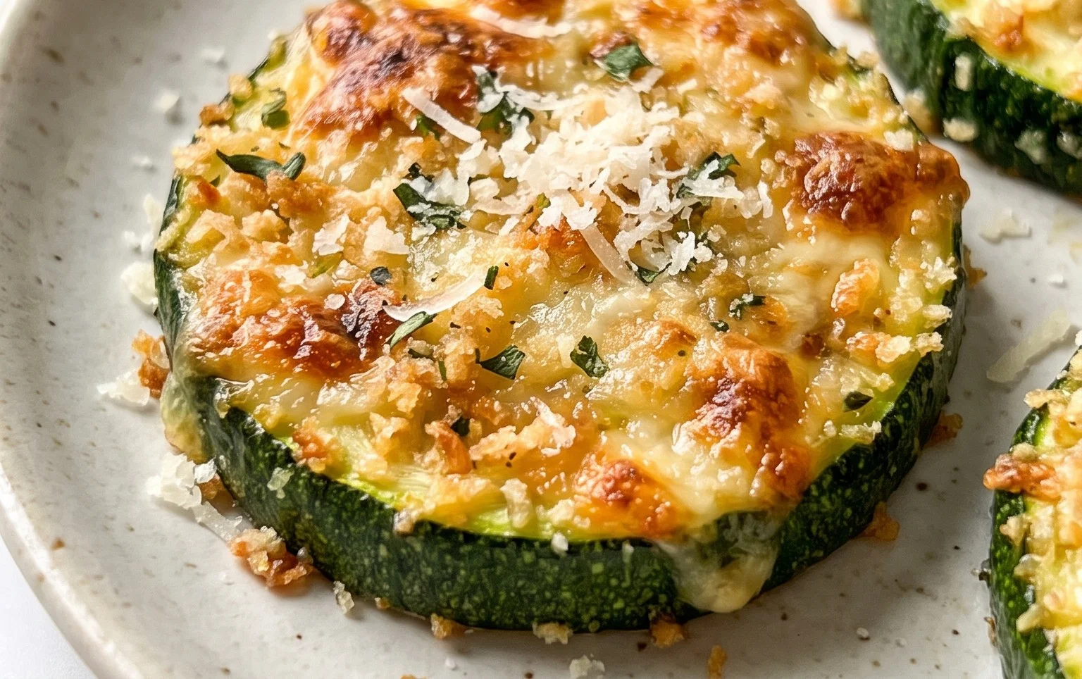 Baked Parmesan Zucchini