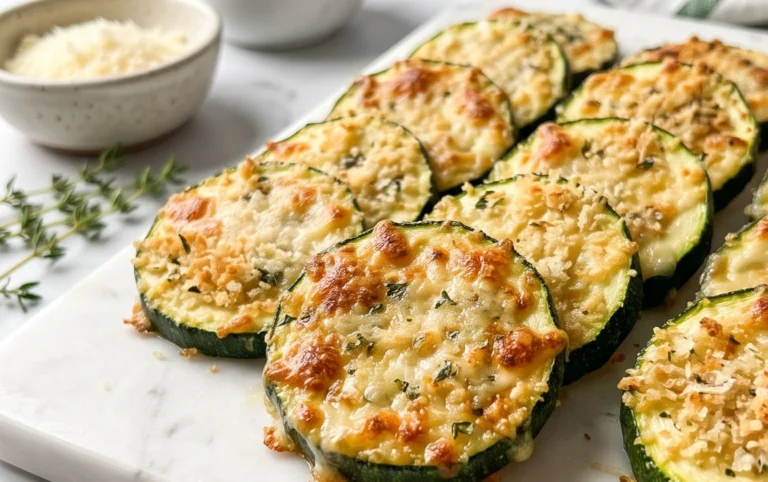Baked Parmesan Zucchini
