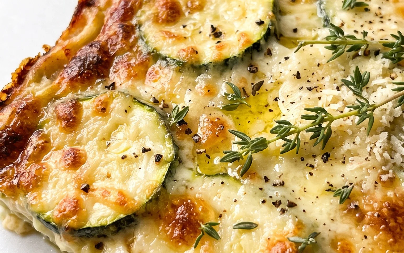 Baked Zucchini and Cheese