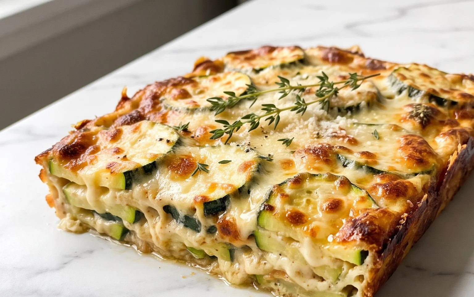 Baked Zucchini and Cheese