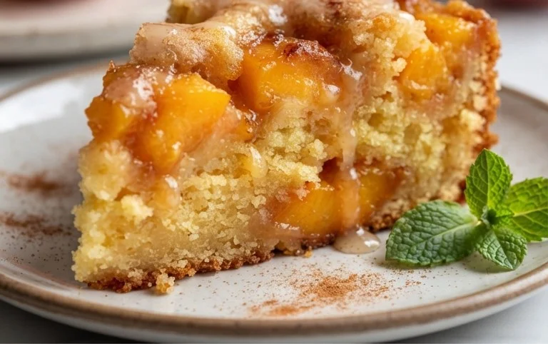 Peach Cobbler Pound Cake