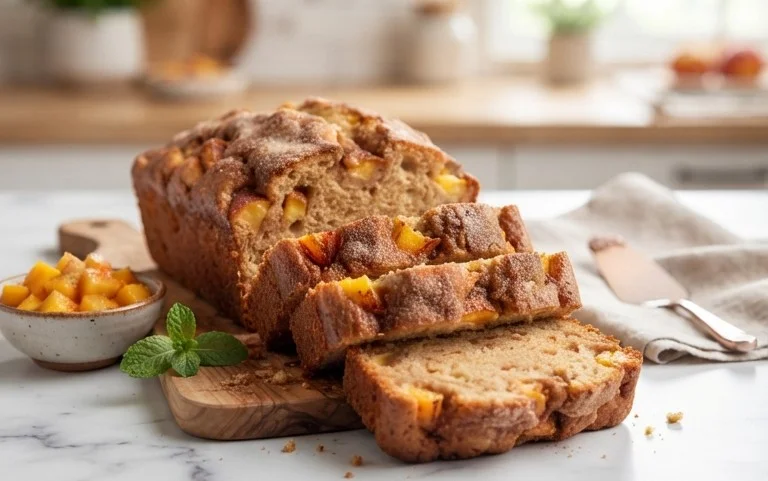 Spiced Peach Bread