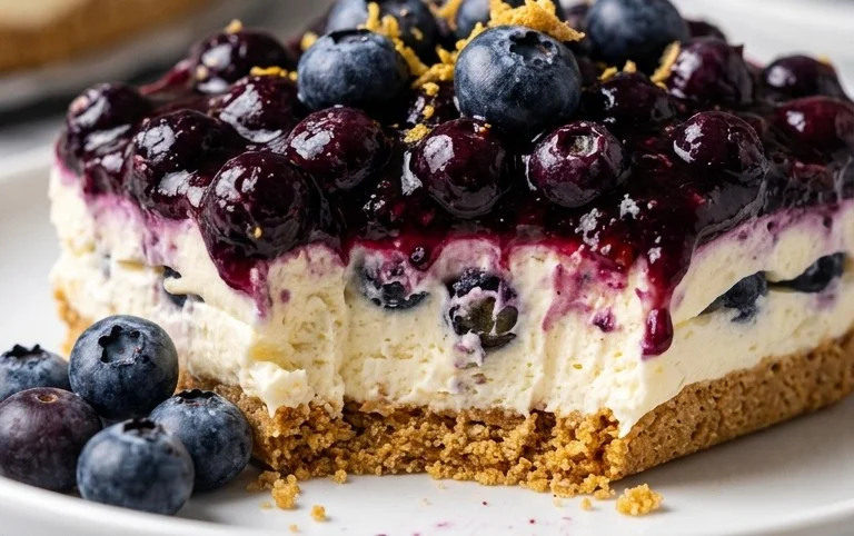 No-Bake Blueberry Yum Yum