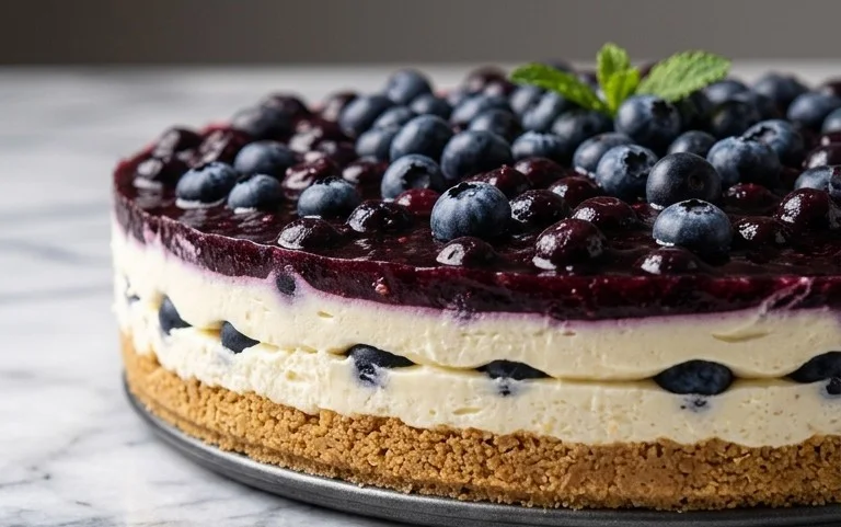 No-Bake Blueberry Yum Yum