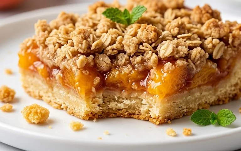 Fresh Peach Crum extractb Bars