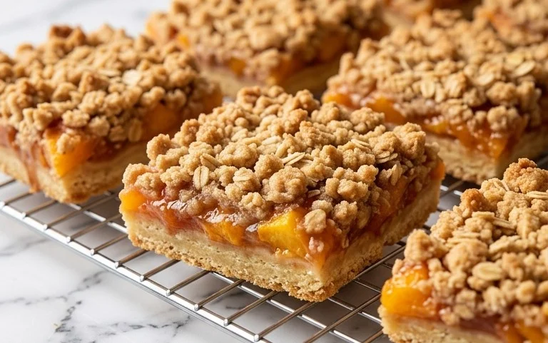 Fresh Peach Crum extractb Bars