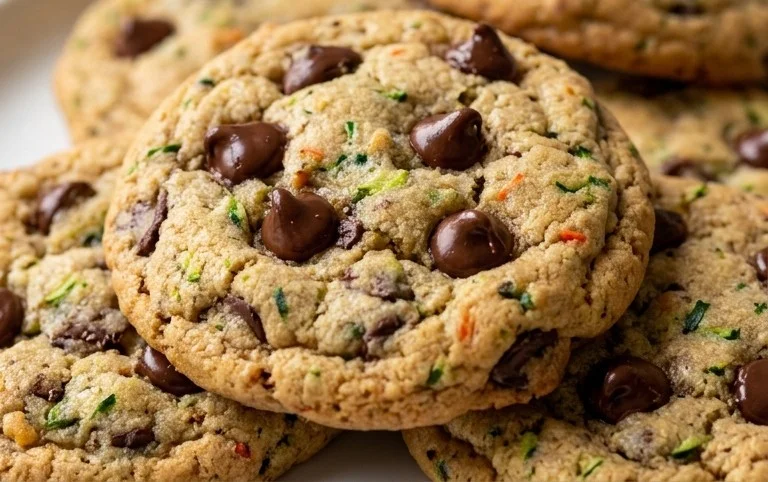 Zucchini Chocolate Chip Cookies