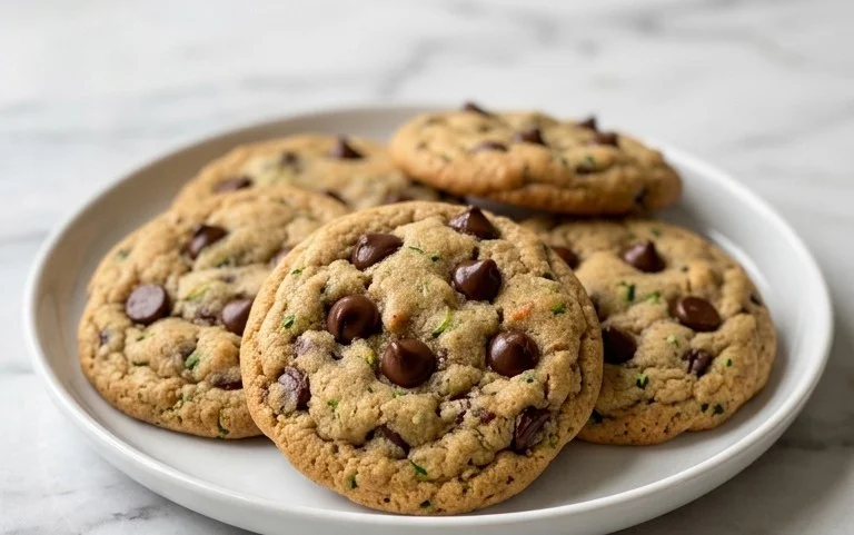 Zucchini Chocolate Chip Cookies