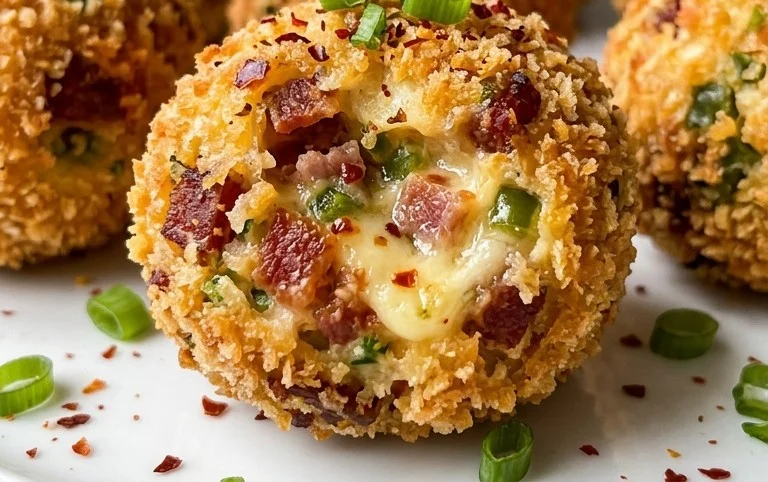 Beef Bacon Jalapeño Popper Cheese Balls