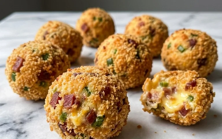 Beef Bacon Jalapeño Popper Cheese Balls
