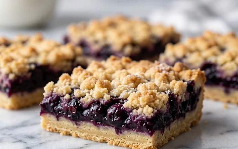 Easy Blueberry Pie Bars