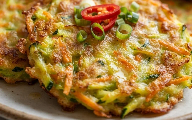 Quick & Easy Korean Zucchini Fritters (Hobak Jeon)